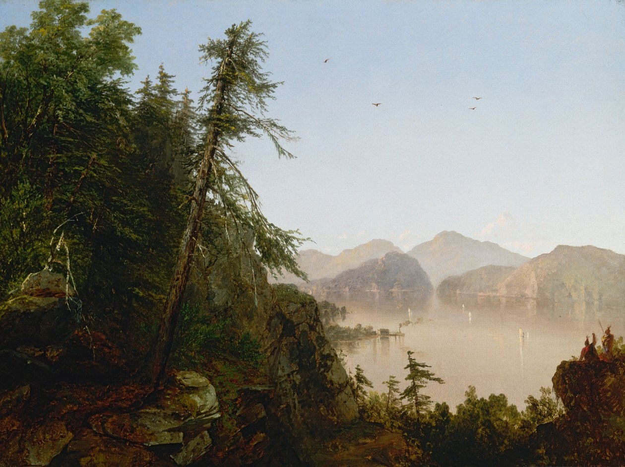 A lo largo del Hudson de John Frederick Kensett