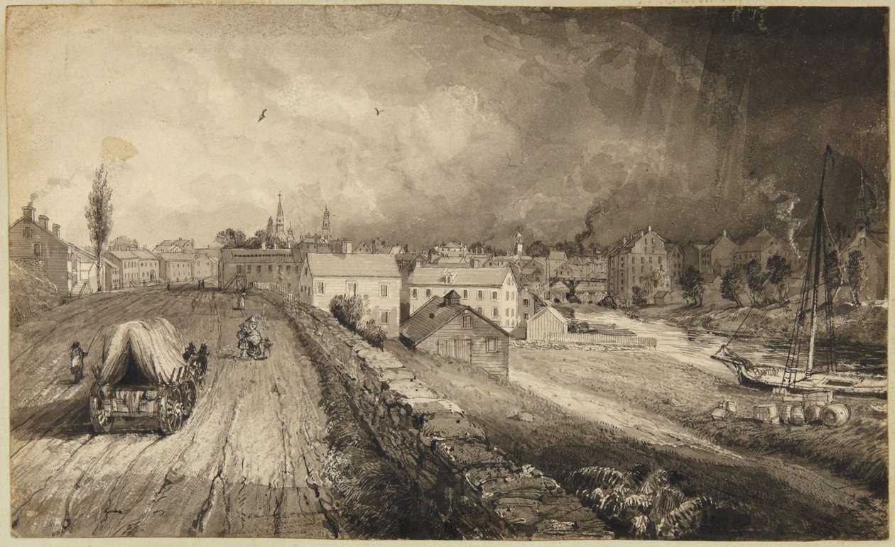 Ciudad industrial de Connecticut de John Frederick Kensett