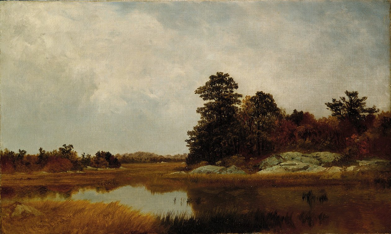 Octubre en las marismas de John Frederick Kensett