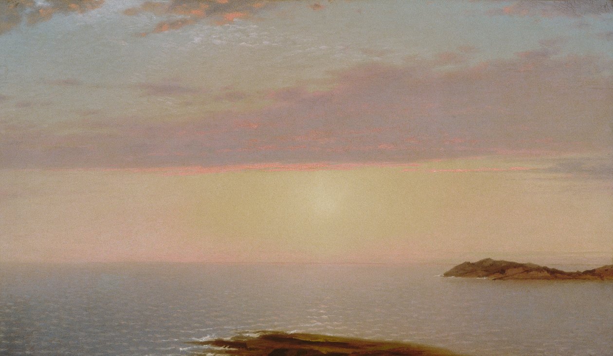 Puesta de sol de John Frederick Kensett