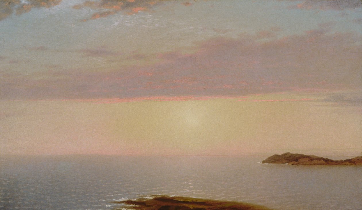 Atardecer de John Frederick Kensett