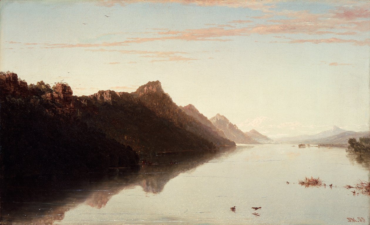 Vista del Alto Mississippi de John Frederick Kensett