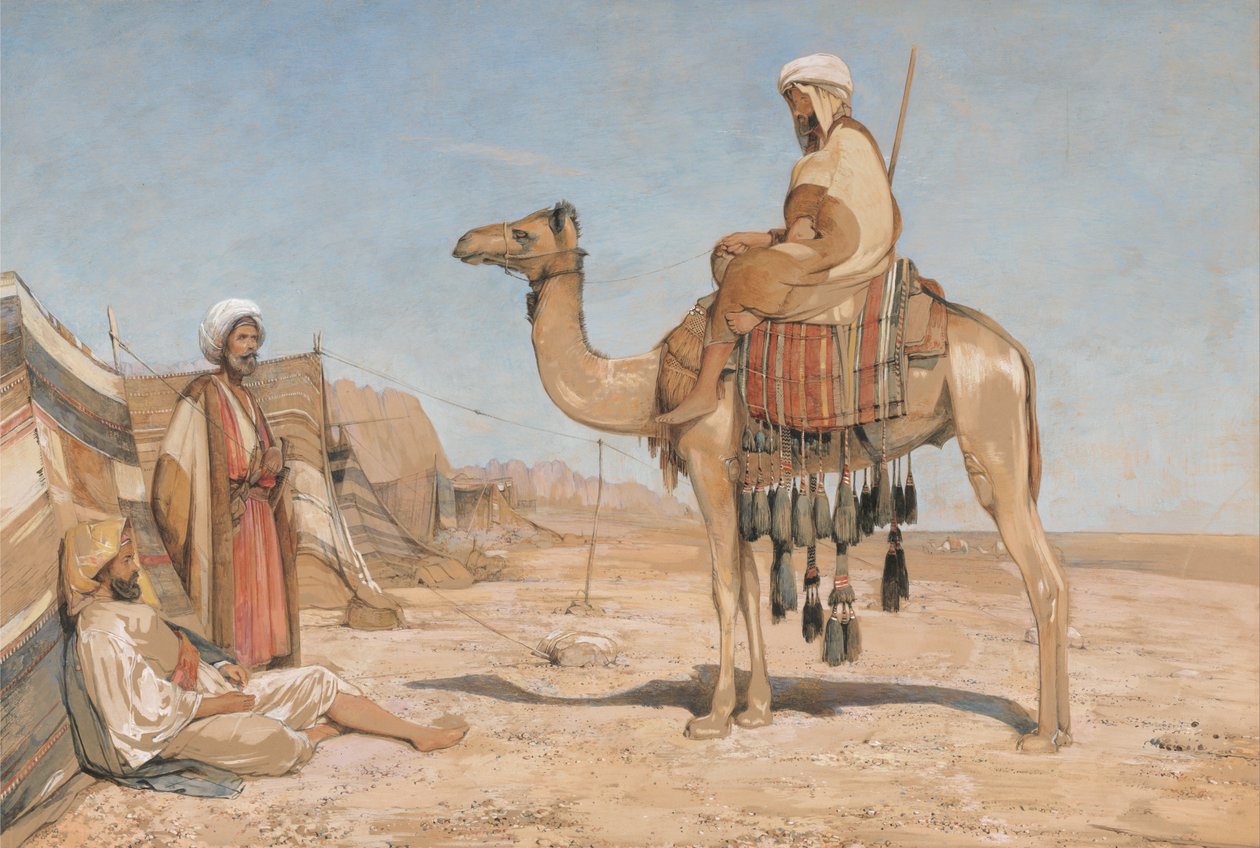 Un campamento beduino; o, Árabes beduinos de John Frederick Lewis