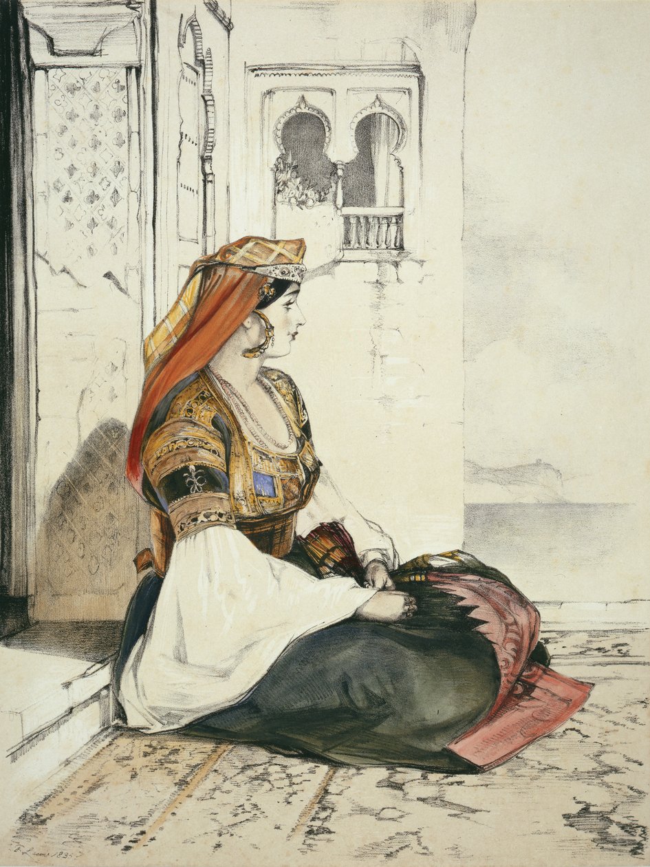 Una mujer judía de Gibraltar, de 