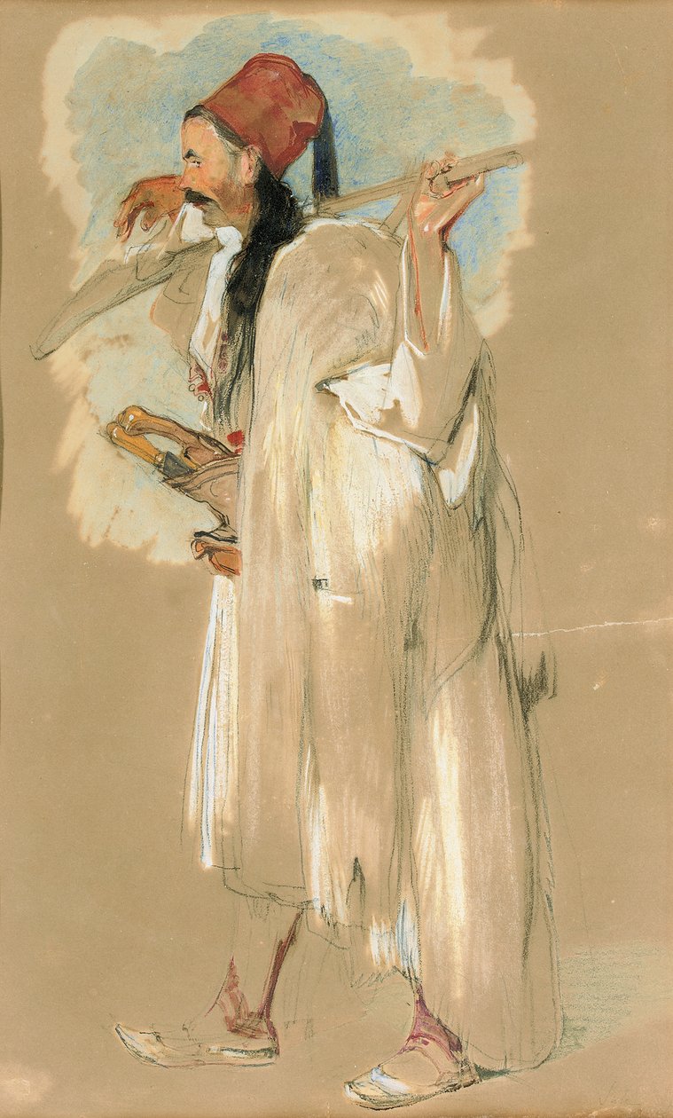 Un guerrero suliote de John Frederick Lewis