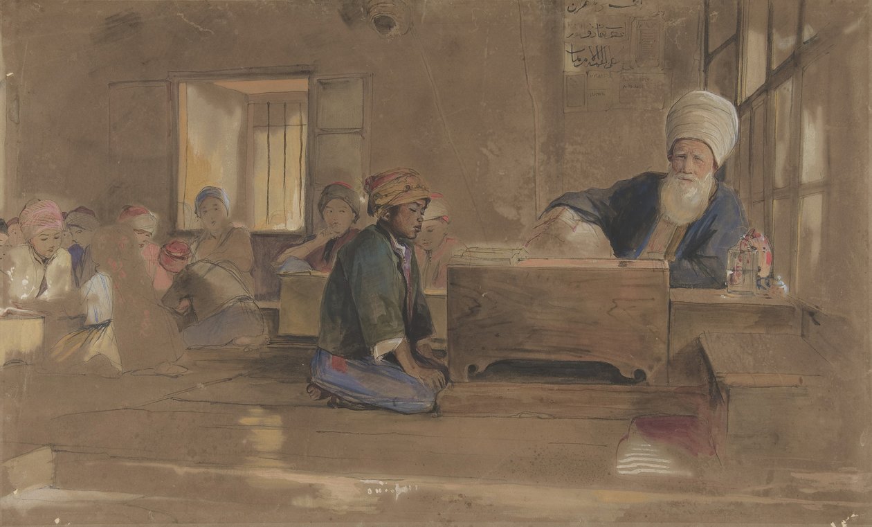 Escuela árabe de John Frederick Lewis