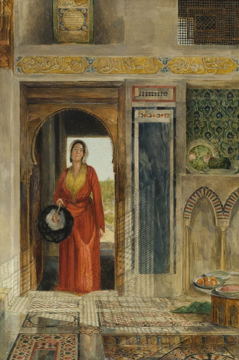Entrada al harén, 1871 de John Frederick Lewis