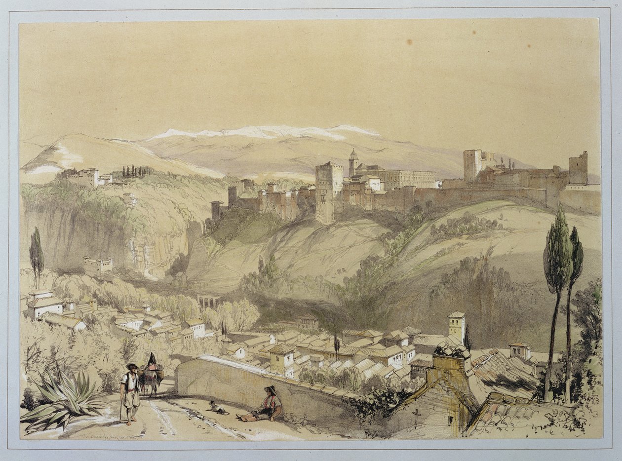 La Alhambra desde el Albayzín, de 