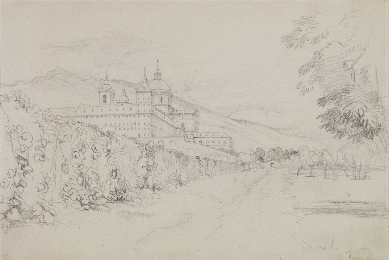 El Escorial, Madrid de John Frederick Lewis
