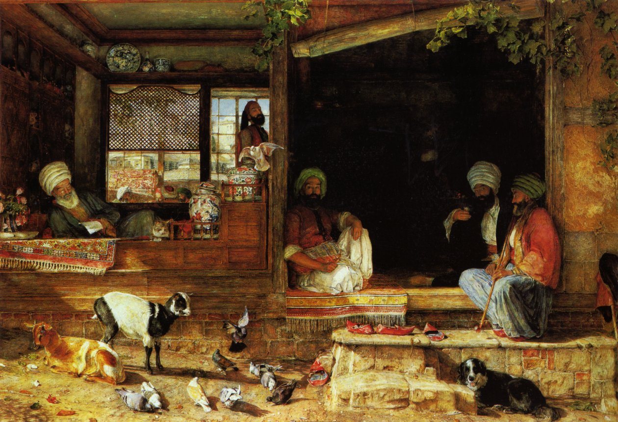 The Kibab Shop, Scutari, Asia menor de John Frederick Lewis