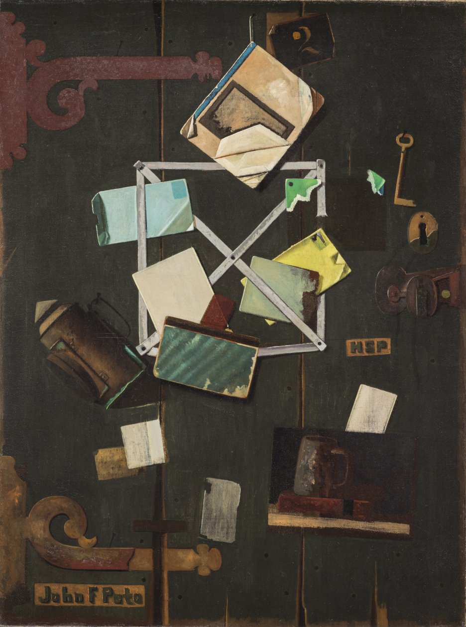 Imagen de estante de HSP, c.1900 de John Frederick Peto