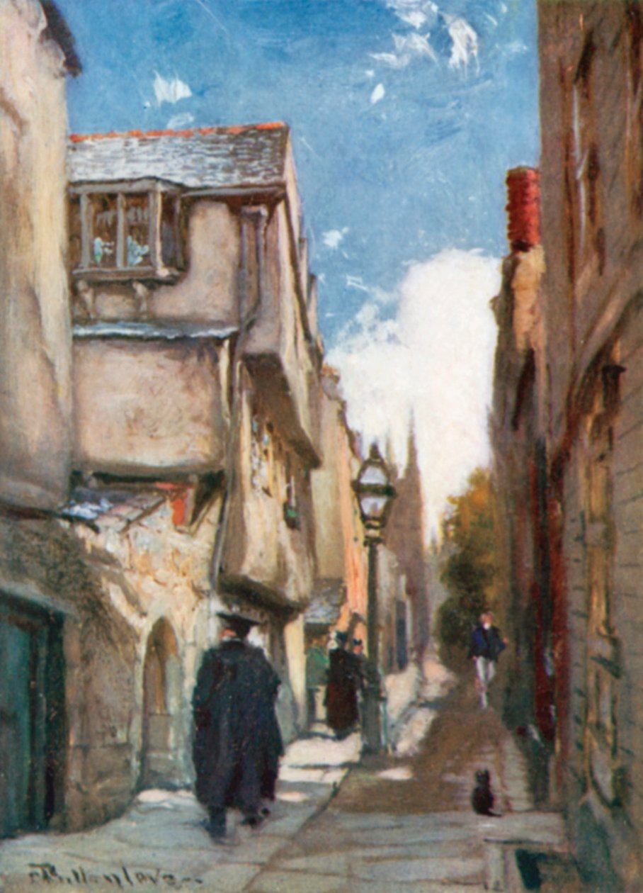 Grove Street (litografía en color) de John Fulleylove