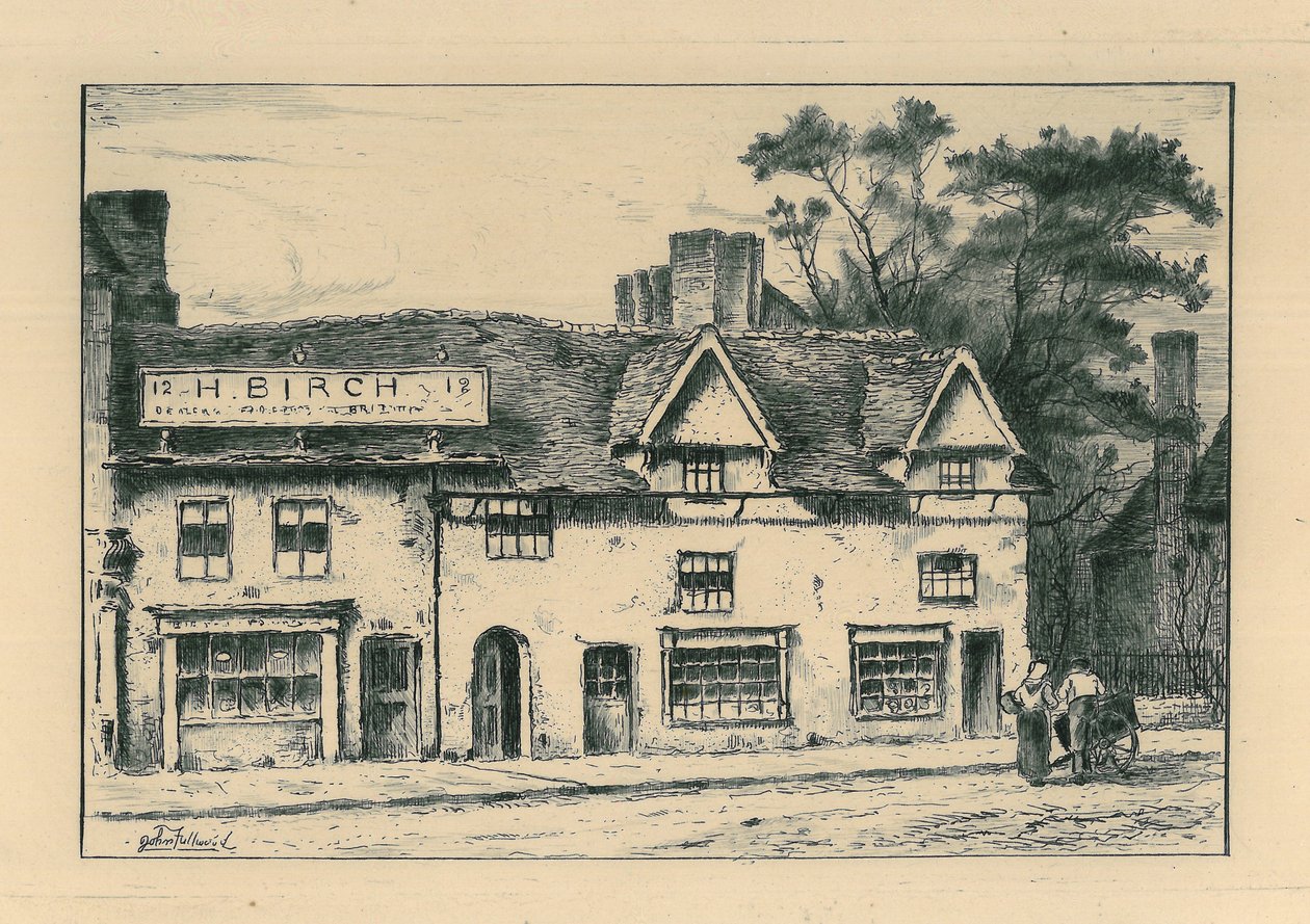 Casas antiguas, North Street, Wolverhampton, de 