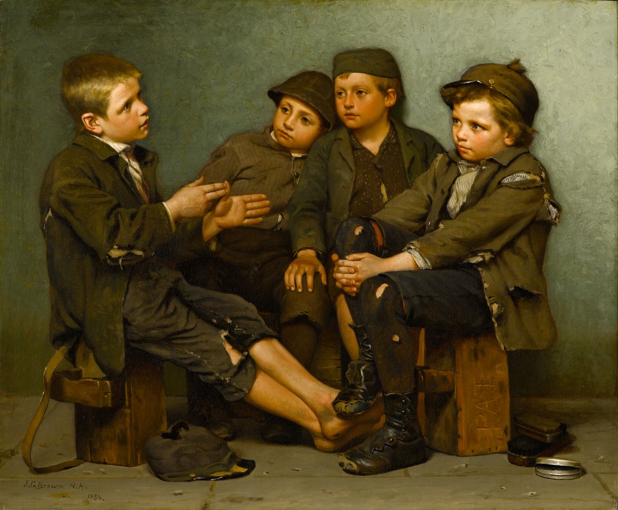 Una Historia Difícil de John George Brown