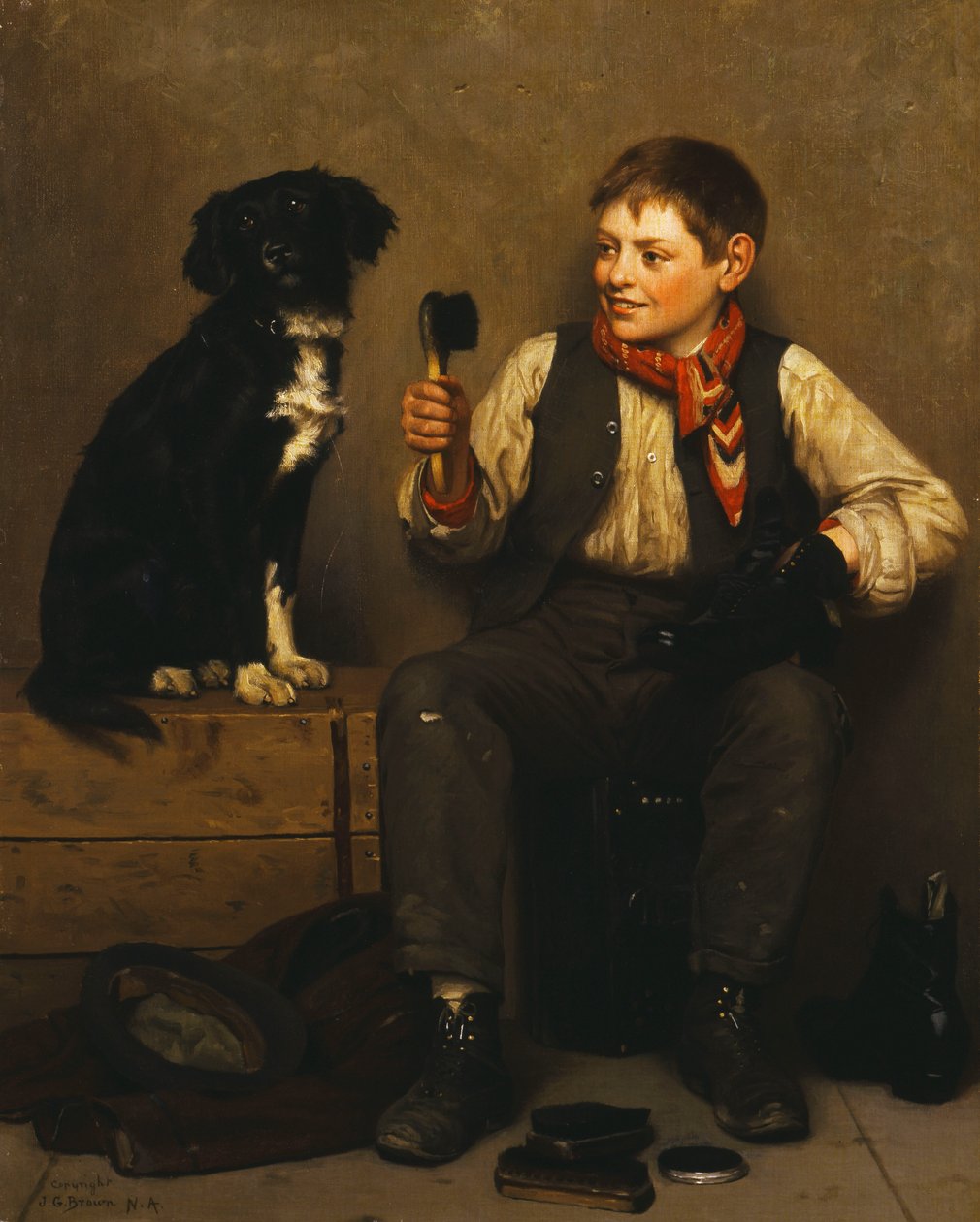 No Puede Ser Convencido,  de John George Brown