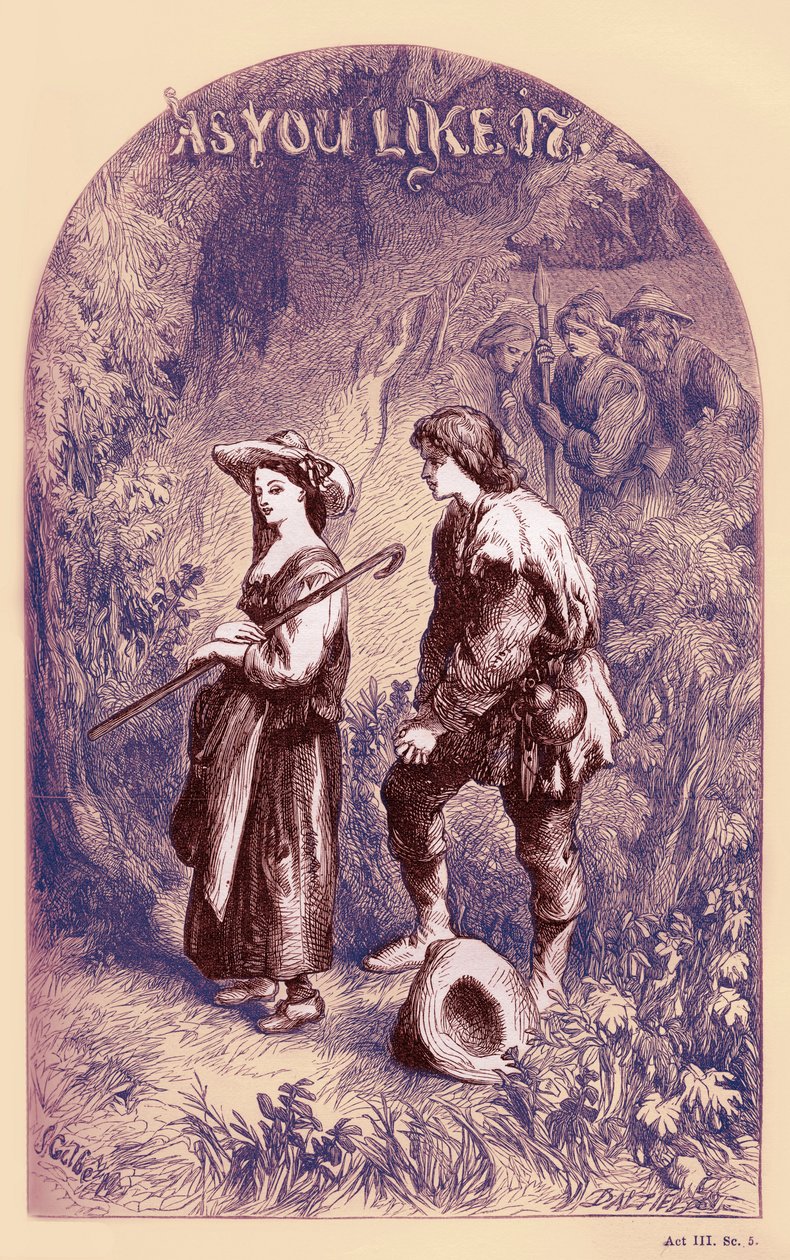 Como gustéis de William Shakespeare de John Gilbert