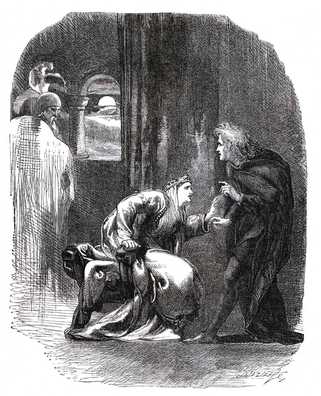 Hamlet de William Shakespeare de John Gilbert