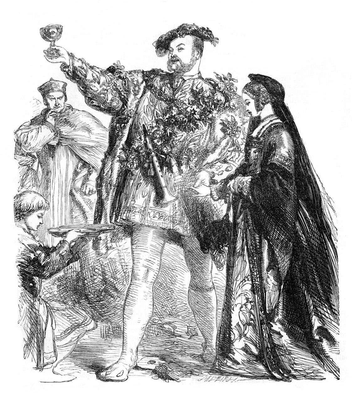 Enrique VIII de William Shakespeare de John Gilbert