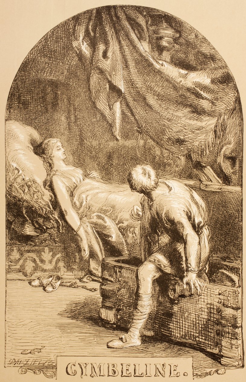 Ilustración para Cymbeline, de 