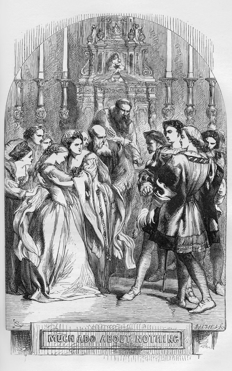 Mucho ruido y pocas nueces de William Shakespeare de John Gilbert
