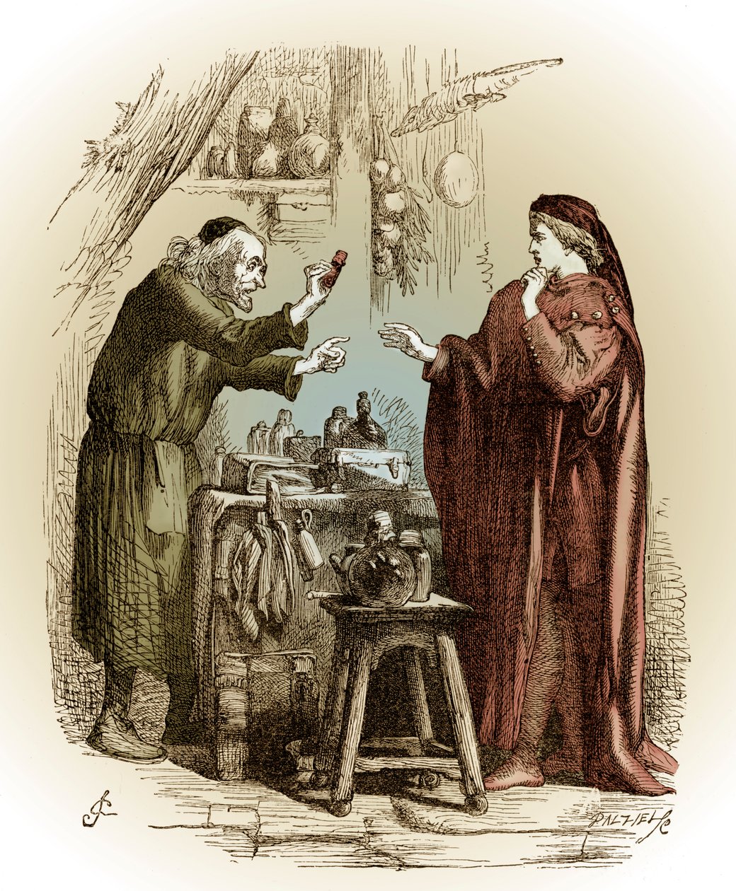 Romeo y Julieta de William Shakespeare de John Gilbert