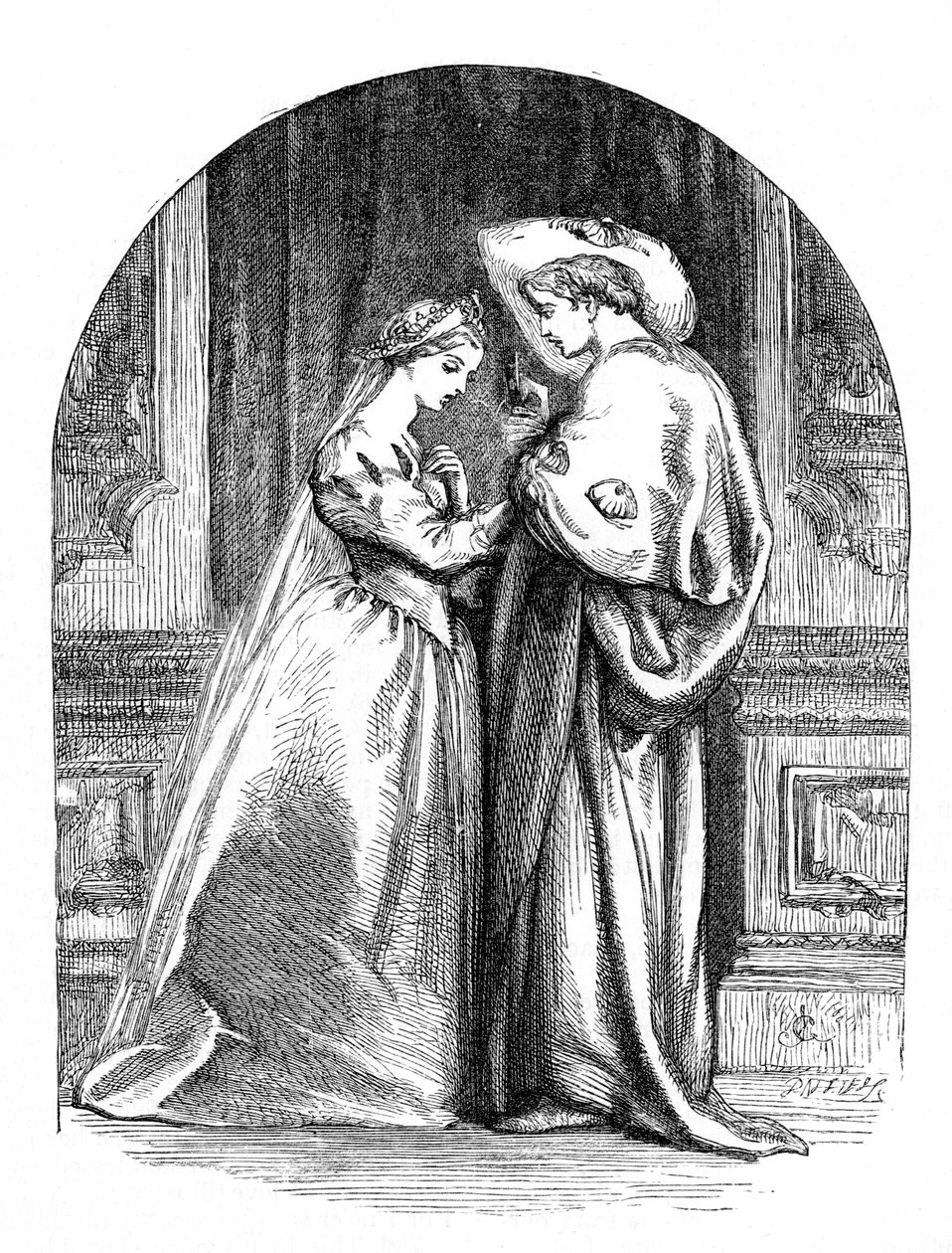 Romeo y Julieta de William Shakespeare de John Gilbert