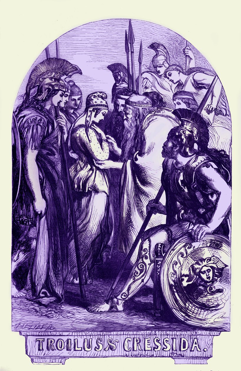 Troilo y Crésida de John Gilbert