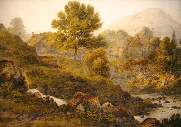 Una Granja de Montaña de John Glover
