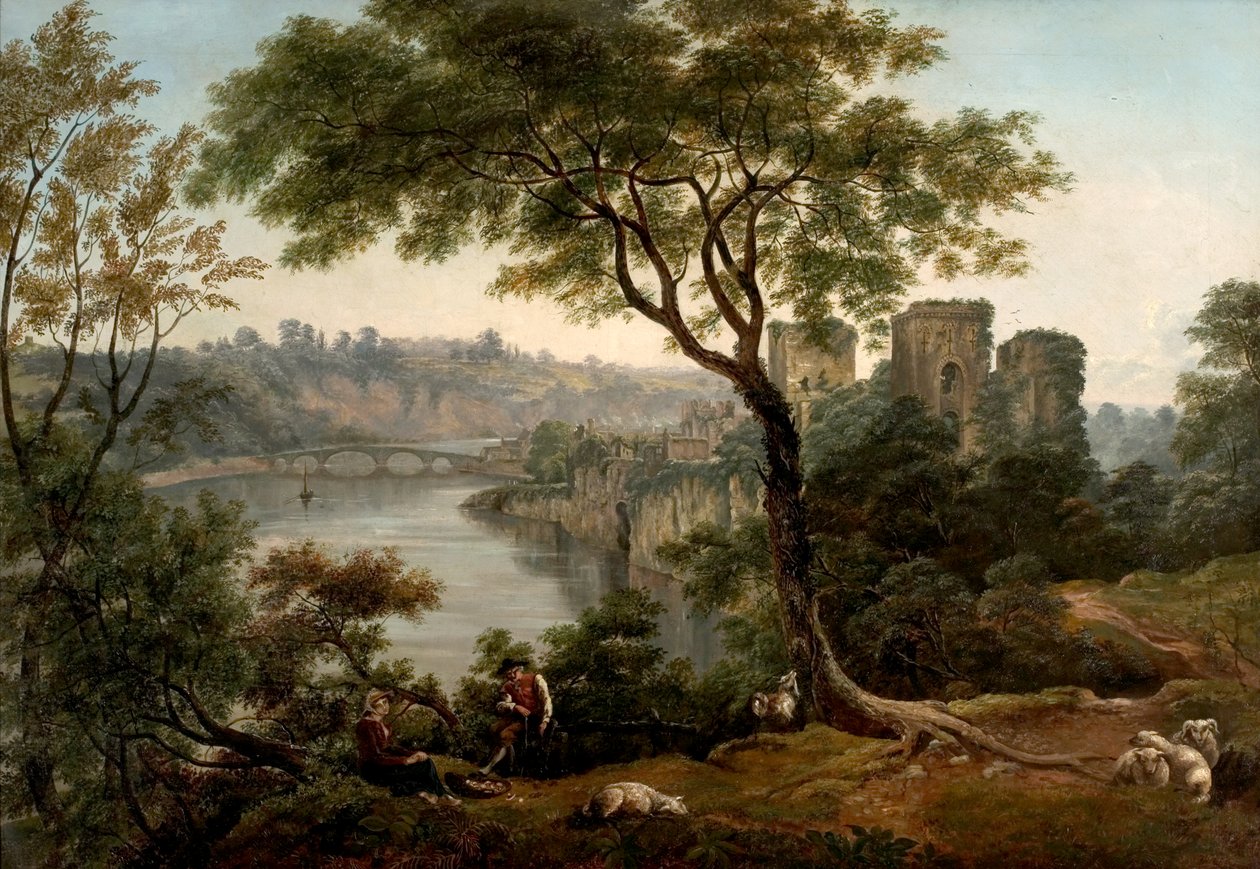 Castillo de Chepstow, Monmouthshire de John Glover