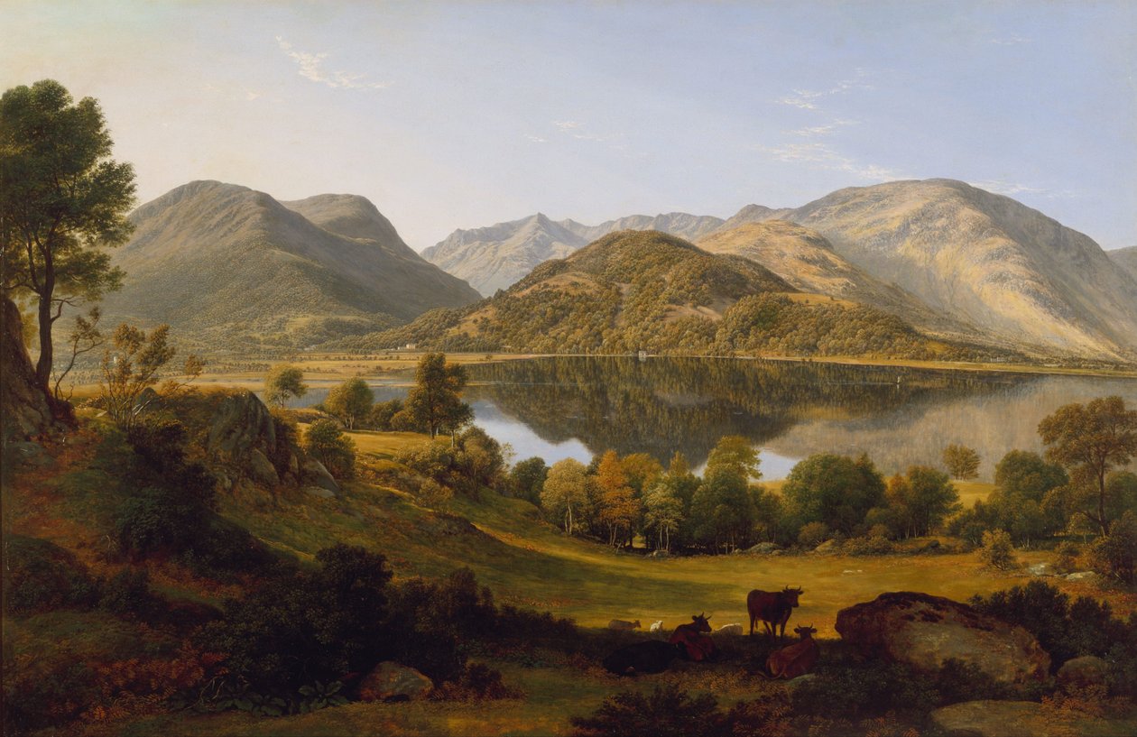 Ullswater, por la mañana temprano de John Glover