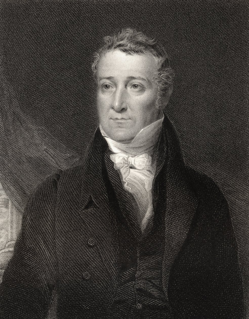 William Huskisson, grabado por John Cochran, de 