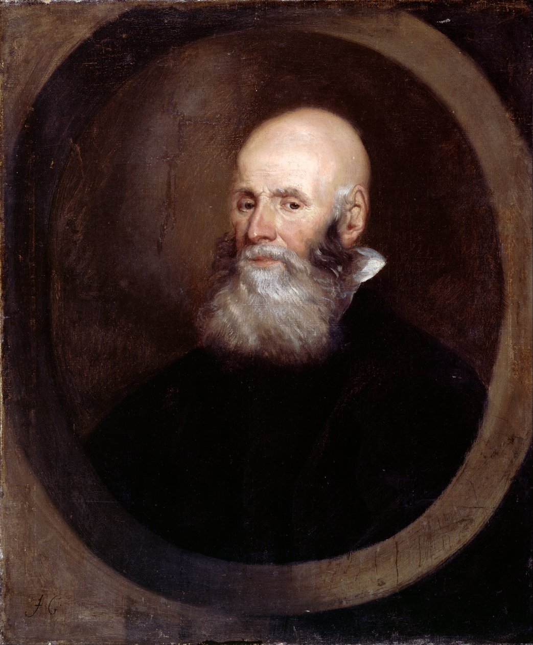 Cabeza de hombre barbudo de John Greenhill