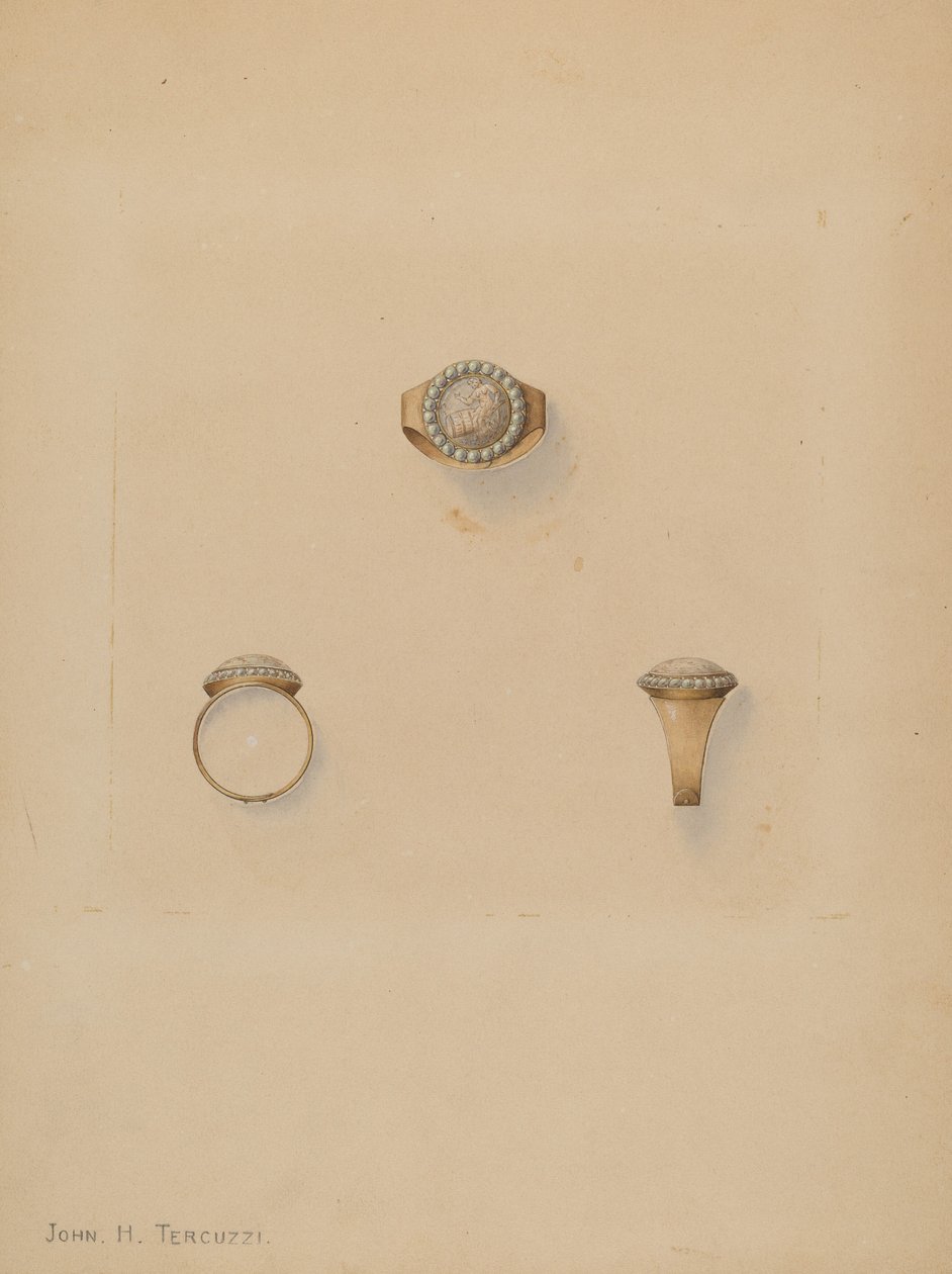 Anillo de Luto de John H. Tercuzzi