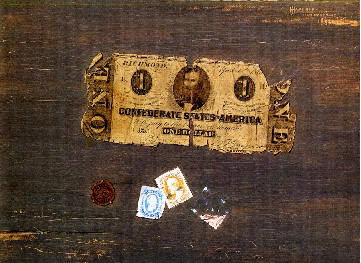 Un Billete Confederado, 1886-87 de John Haberle