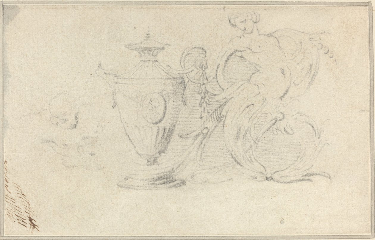 Diseños para jarrones decorativos de John Hamilton Mortimer
