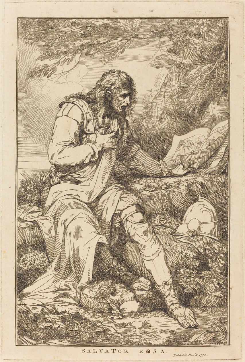 Salvator Rosa de John Hamilton Mortimer