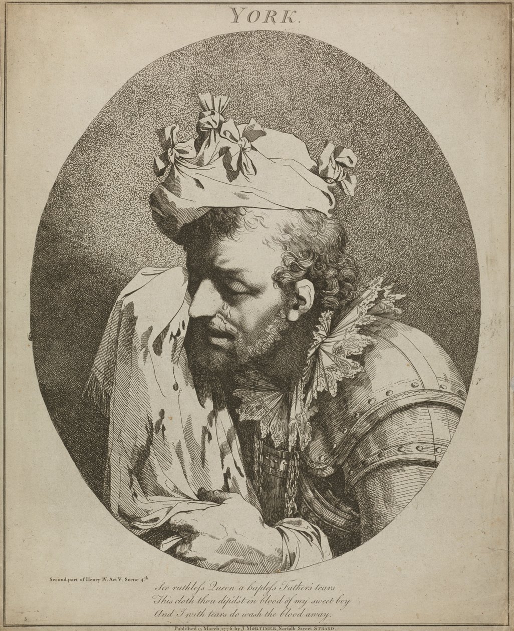 York, "Enrique IV", Parte II, Acto V, Escena IV de John Hamilton Mortimer