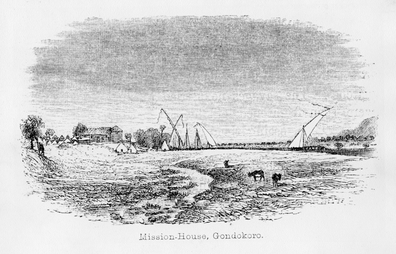 Casa de misión, Gondokoro, de 