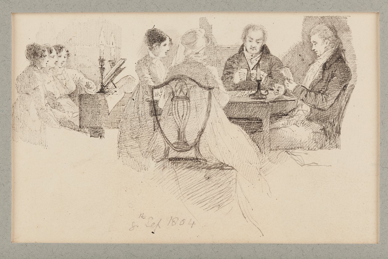 Entretenimiento de la noche, 1804 de John Harden
