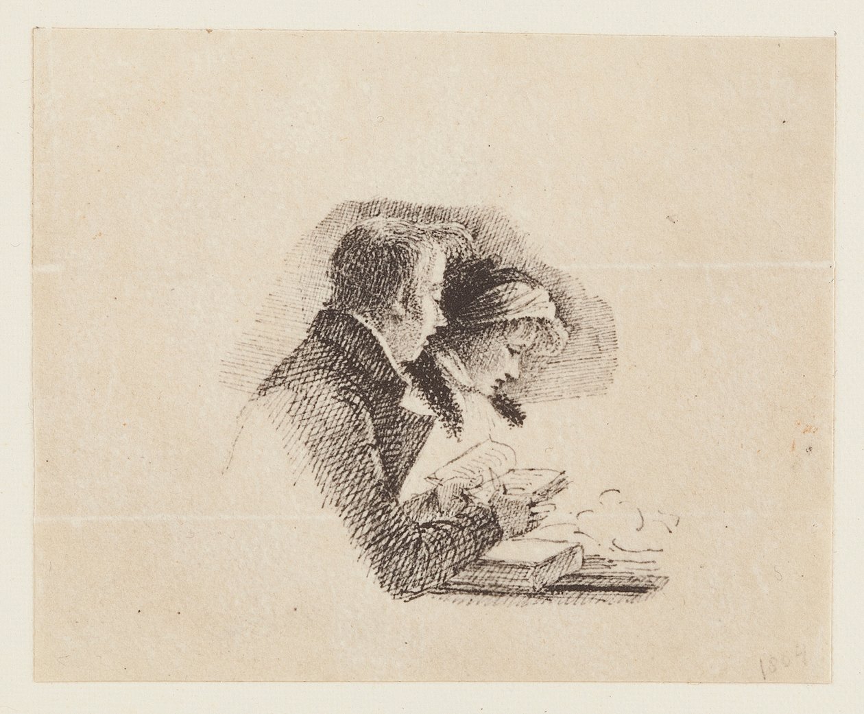 Carlos y Sofía Lloyd, 1804 de John Harden