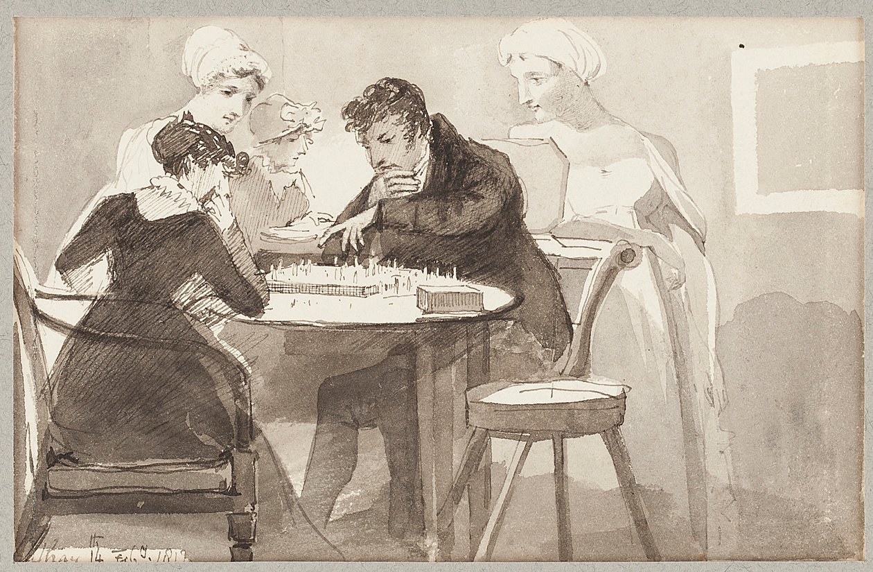 Ajedrez, 1812 de John Harden