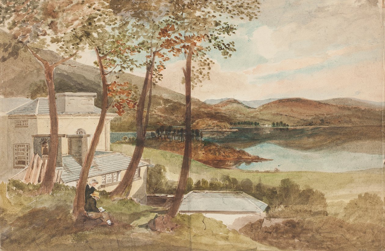 Hall y Windermere, Distrito de los Lagos, Cumbria de John Harden