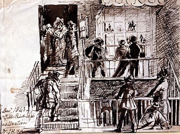 Tienda de Impresiones McGills, Edimburgo de John Harden