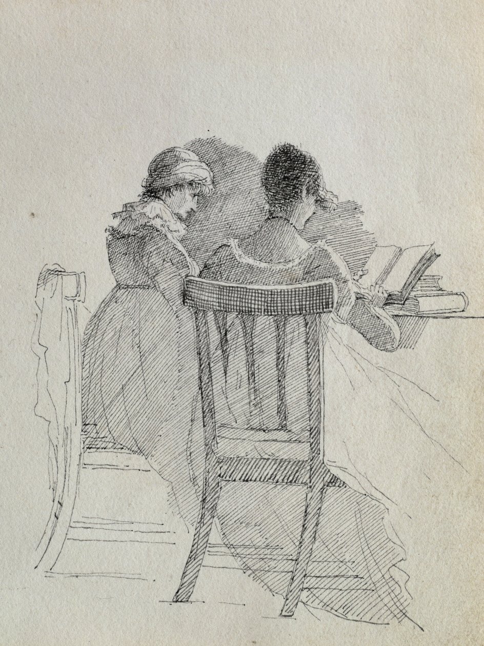 Leyendo (detalle) de John Harden