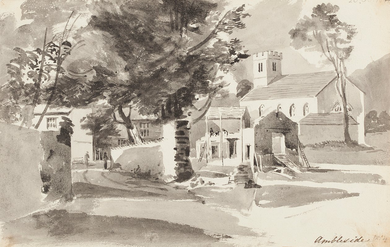 Iglesia de Santa Ana, Ambleside, 1814 de John Harden