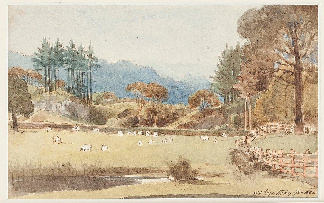 Vista a Langdale, Distrito de los Lagos, Cumbria, 1831 de John Harden