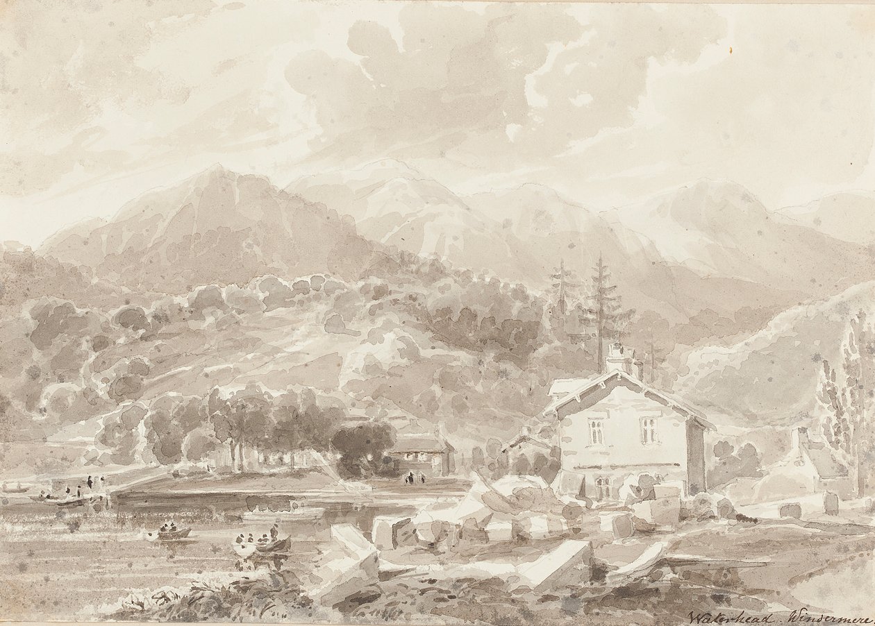 Waterhead, Lago Windermere de John Harden