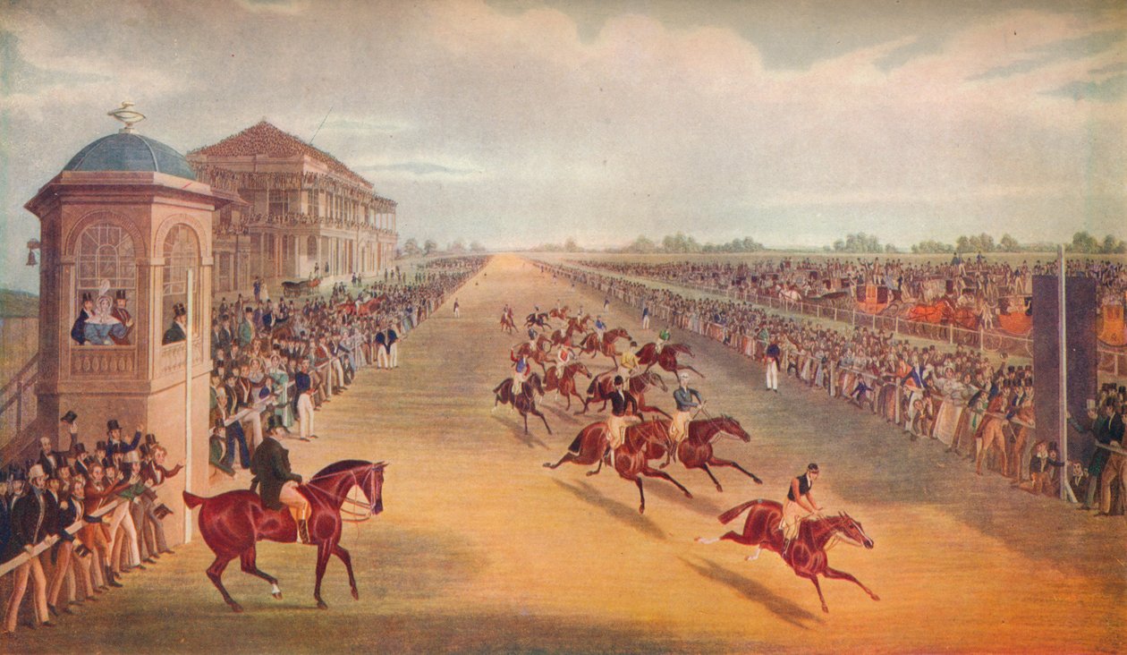 Carrera por el Gran Premio St. Leger, 1836, 1837 de John Harris