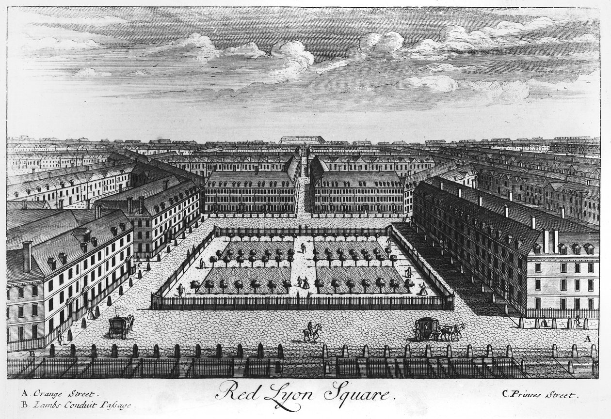 Plaza del León Rojo de John Harris