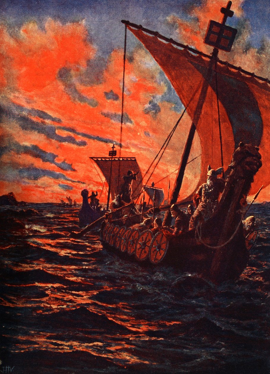 El regreso de los vikingos de John Harris Valda